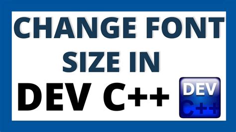 change bdo font|c++ font size.